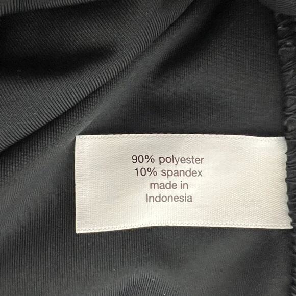 Lane Bryant Fitted Short-Sleeve Scoop Neck Bodysuit Black Womens Size 18/20 - Picture 5 of 6